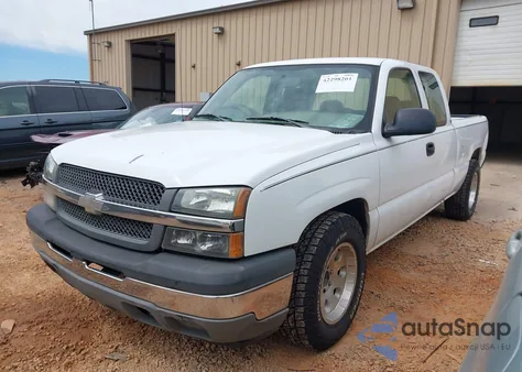 2005 Chevrolet Silverado 1500 Work Truck from USA, damaged, VIN 1GCEC19X25Z274113